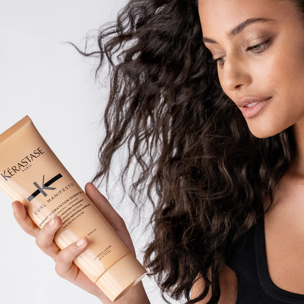 KÉRASTASE ceramide ingredient visual showing hair strengthening benefit