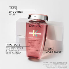 KÉRASTASE foam lather close-up demonstrating gentle cleansing action