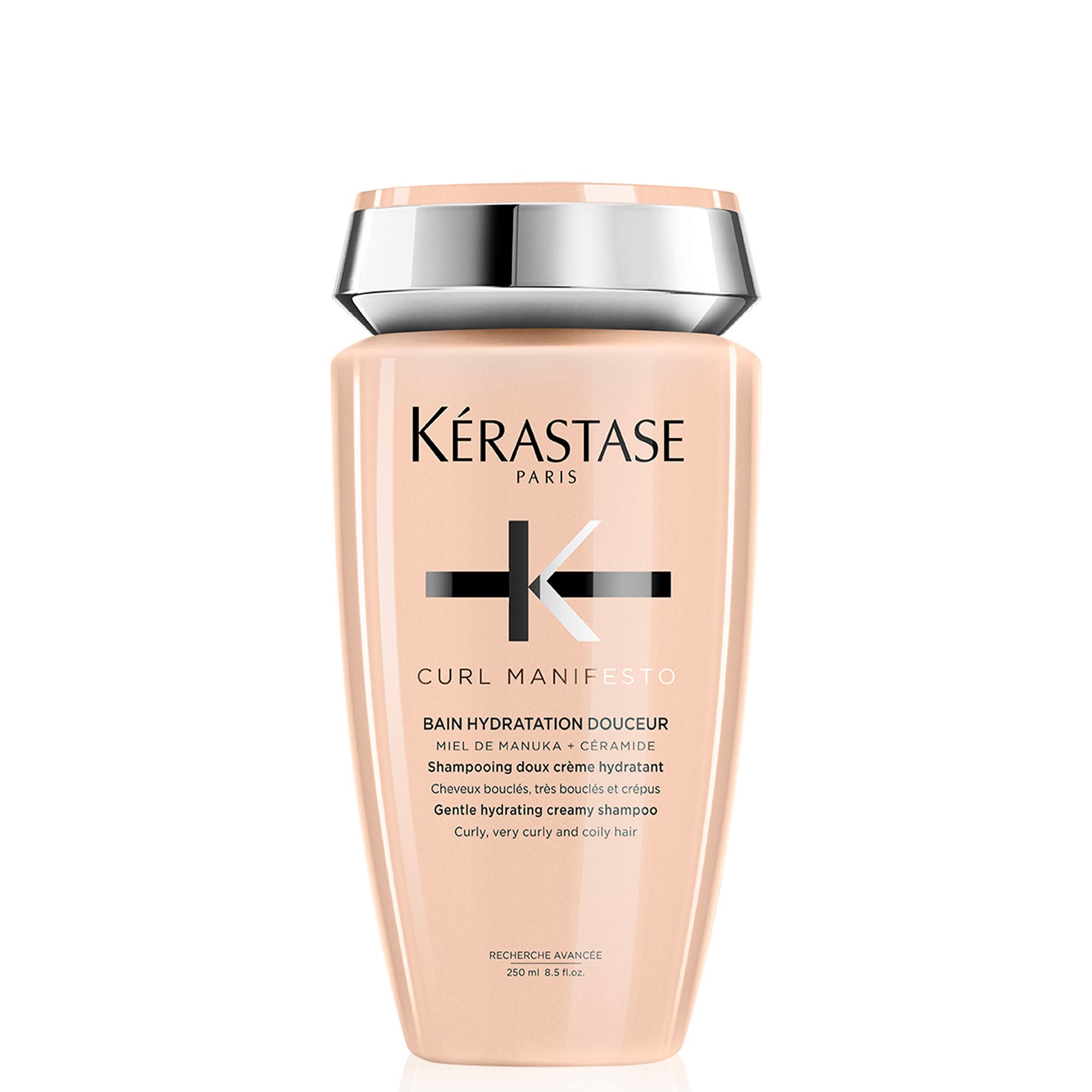 KÉRASTASE front packaging showing product and brand benefits
