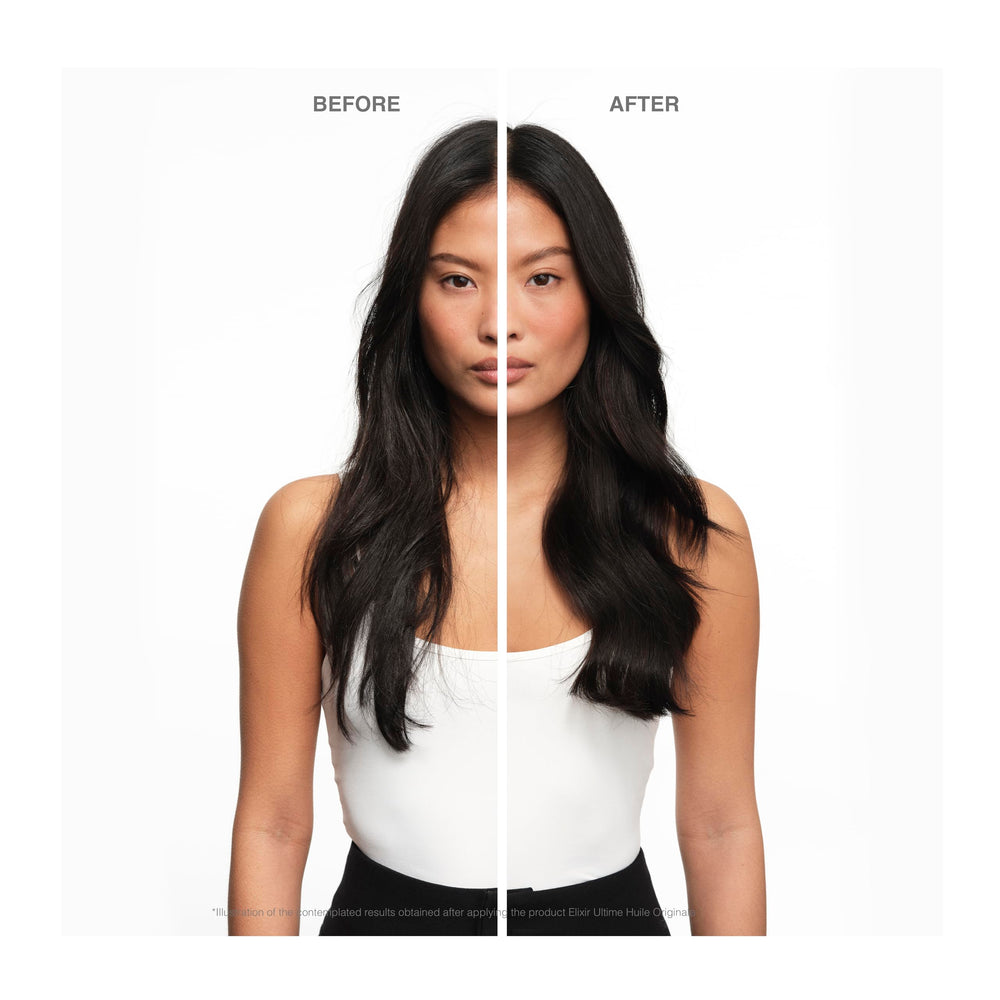 KÉRASTASE pump dispensing oil texture for precise application and no waste