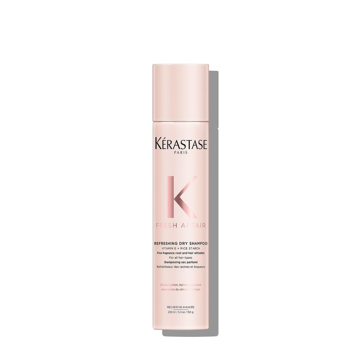 KÉRASTASE front packaging showing 5.3 fl oz can and branding, for easy identification