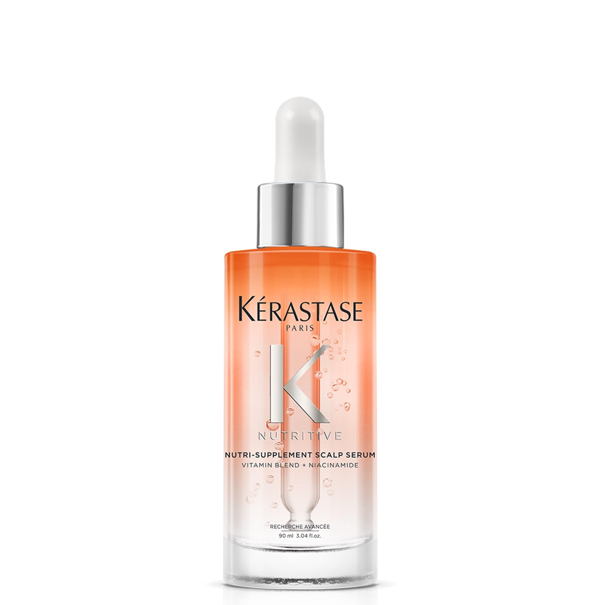 KÉRASTASE front packaging showing product and quick hydration benefit