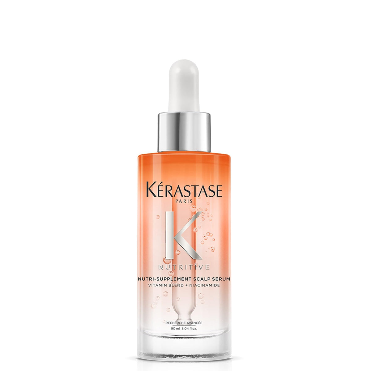 KÉRASTASE front packaging showing product and quick hydration benefit