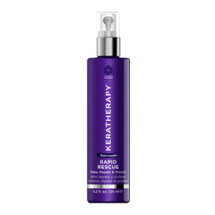 KERATHERAPY front bottle showing label and glossy finish for instant shine