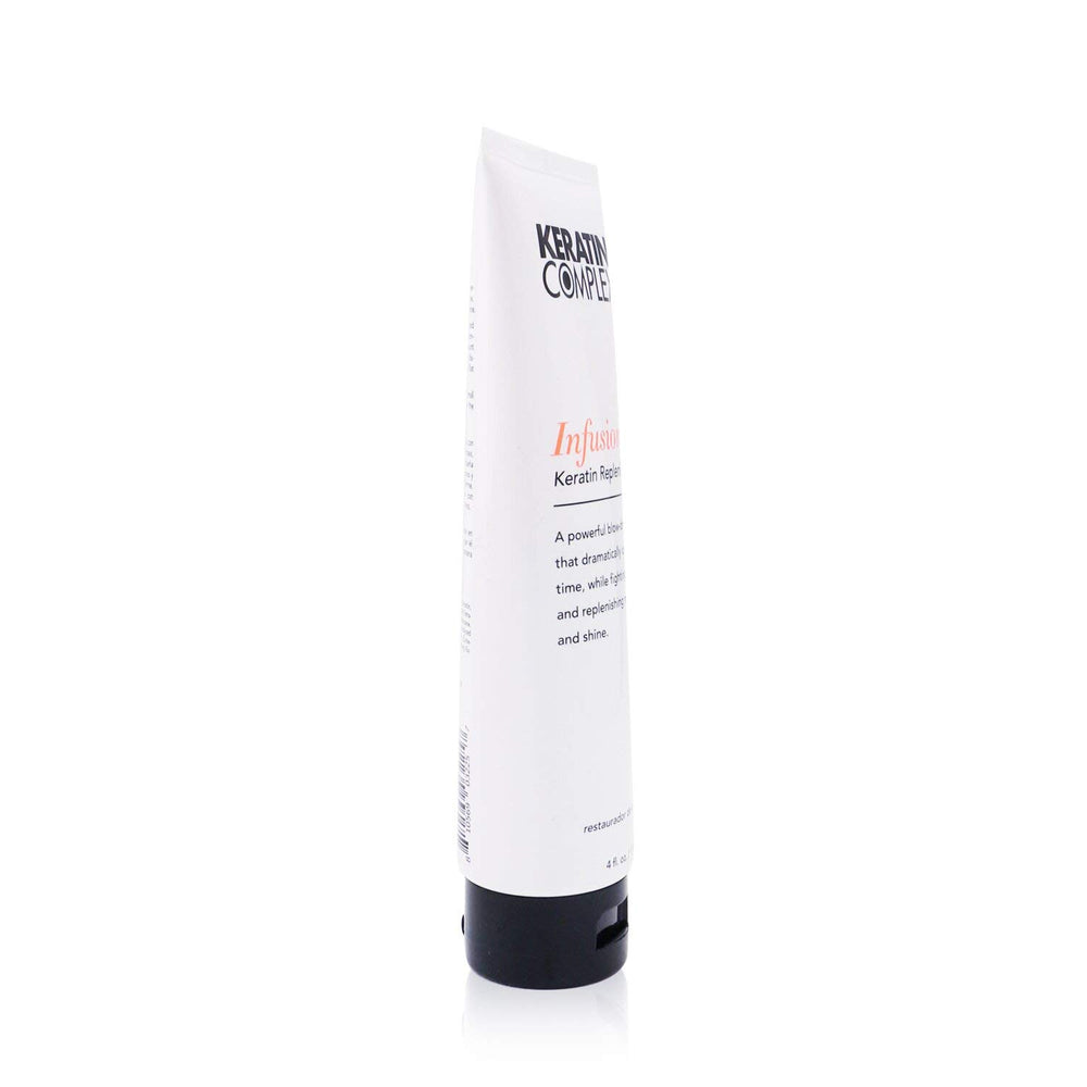 Keratin Complex close-up of cream texture demonstrating lightweight hydration