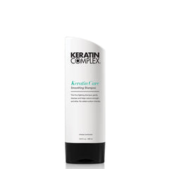 Keratin Complex front packaging showing bottle and label with product benefit