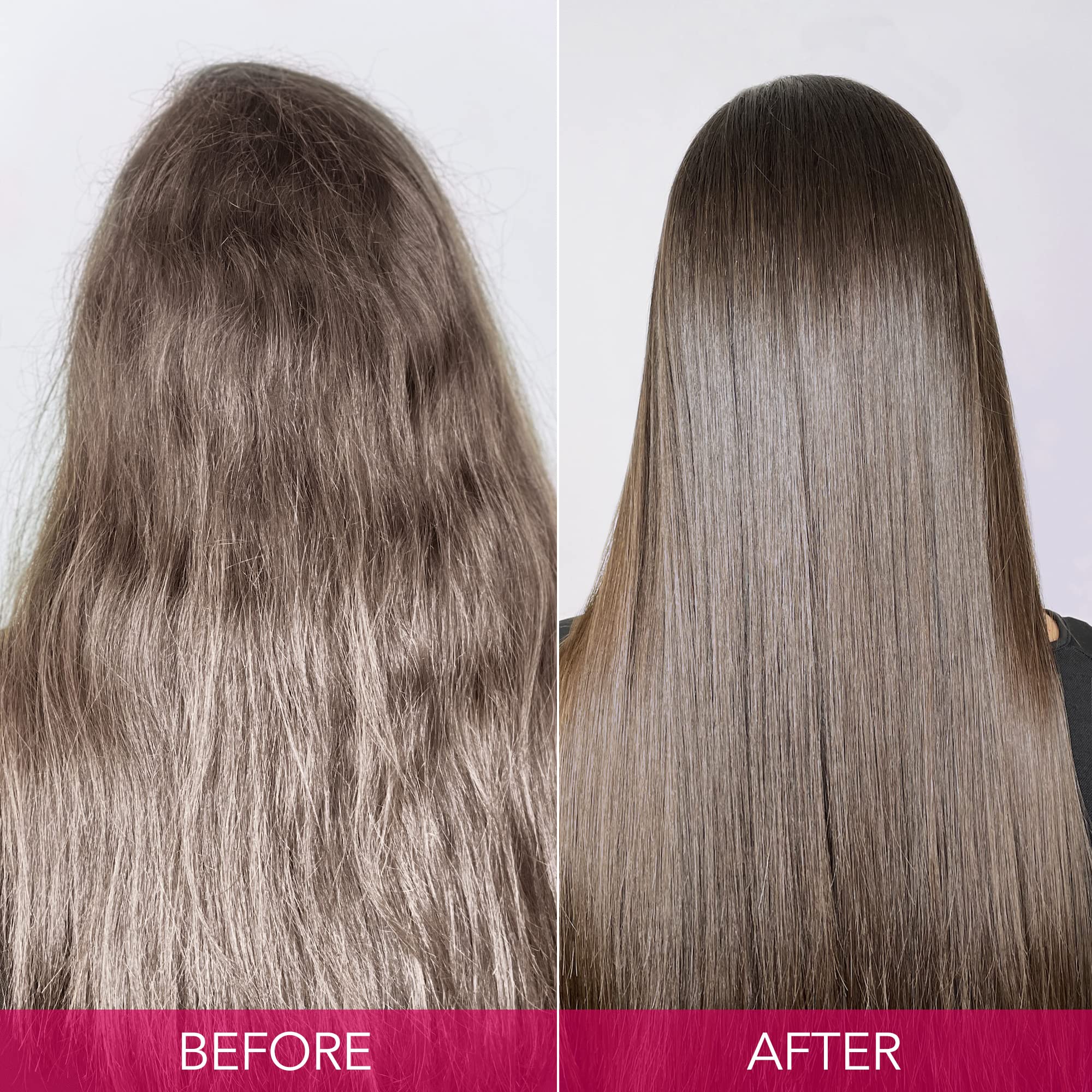 Keratin Complex in-use on wet hair showing cleansing action