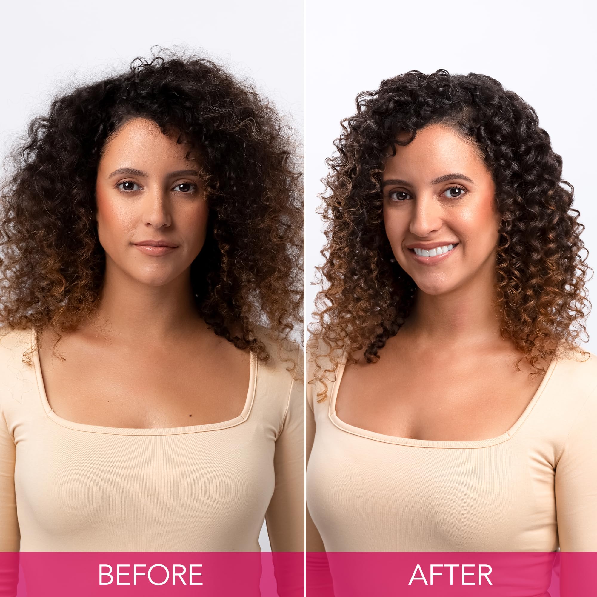 Keratin Complex next to common objects to show the 33.8 fl oz size