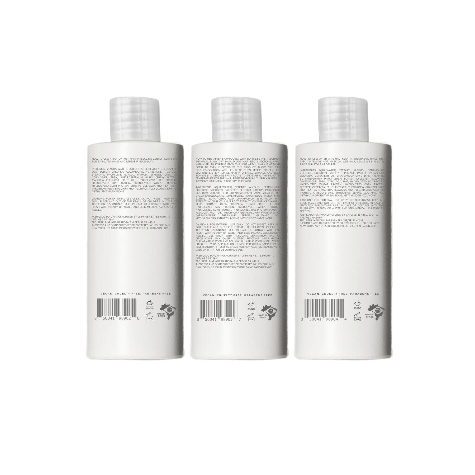 Kerazon Professional kit in hand showing 60ml size for travel and touch-ups