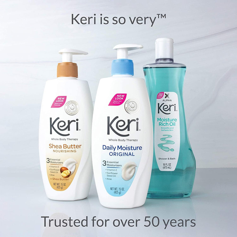 Keri size comparison with hand conveys 15 oz value and scale benefit