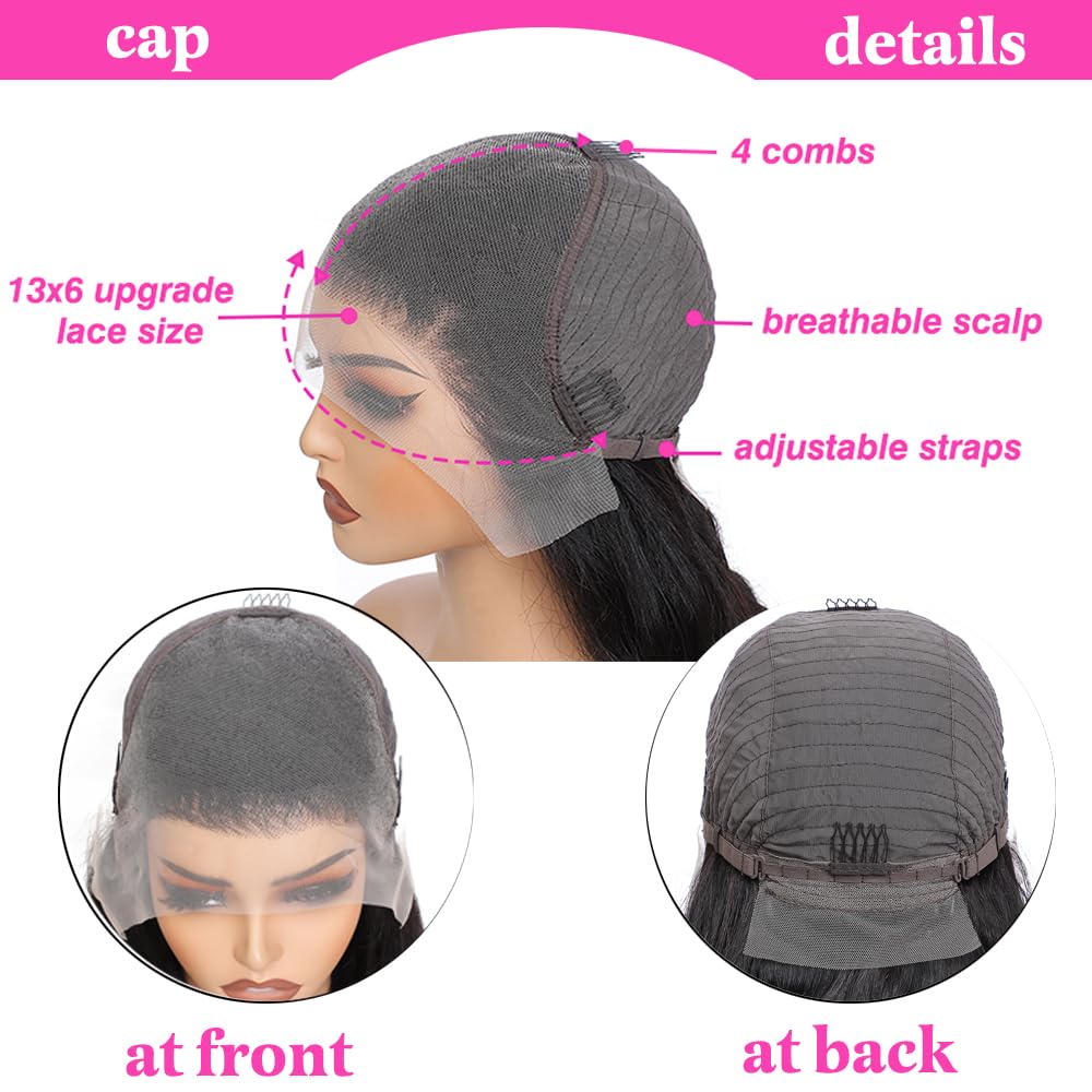 Keseyo cap interior with adjustable straps and four combs for secure fit