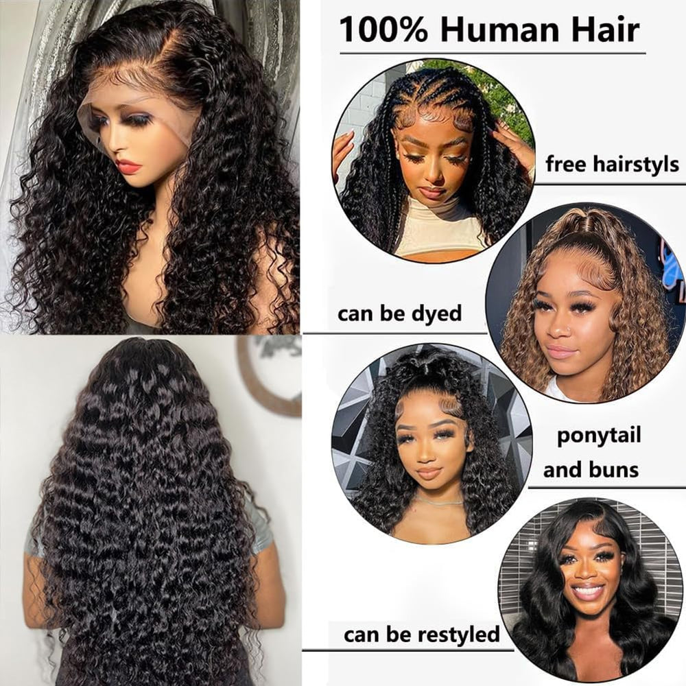Keseyo wig on model styled for event showing volume and movement