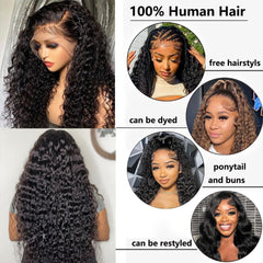 Keseyo wig on model styled for event showing volume and movement