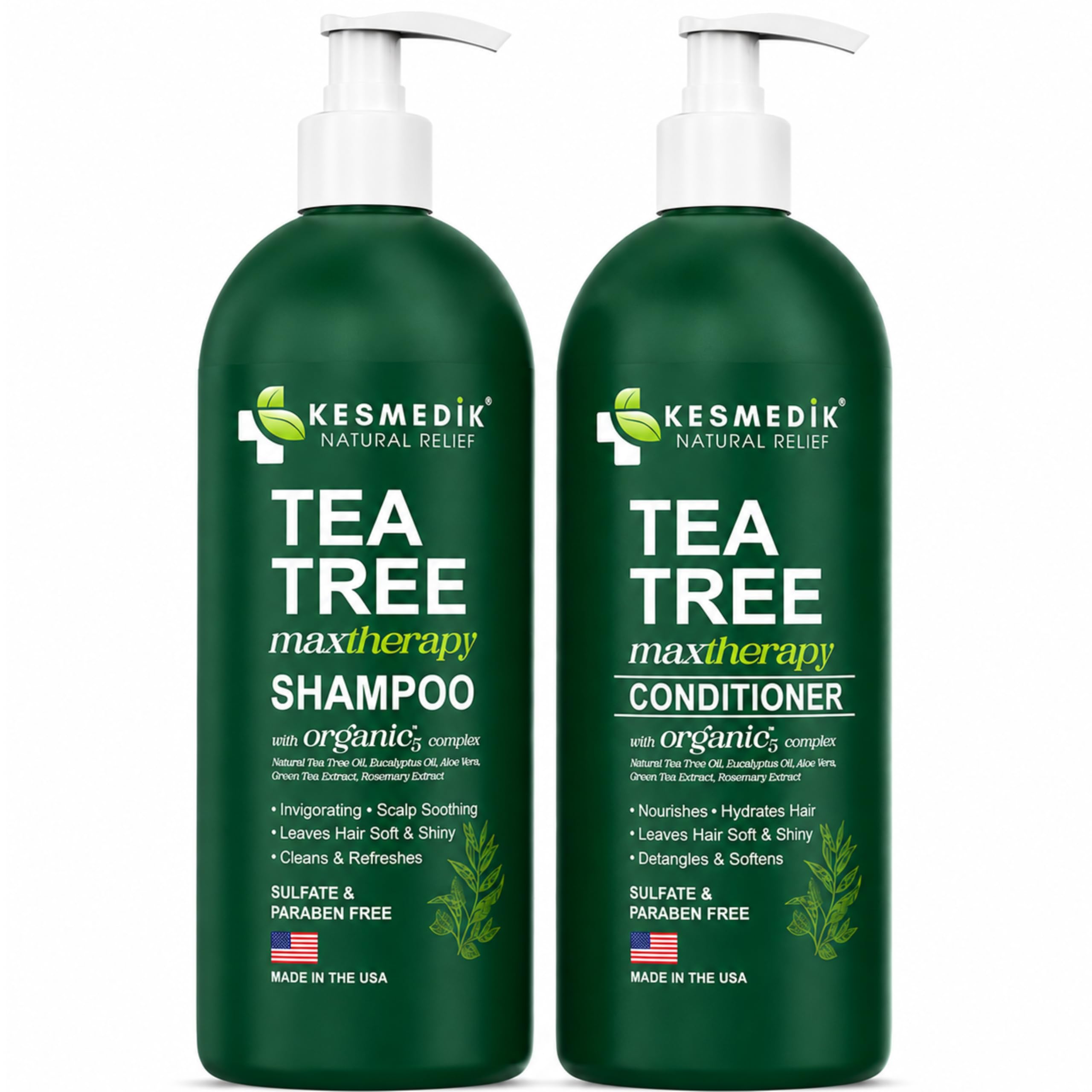 KESMEDIK shampoo lather on wet hair demonstrating effective scalp refresh