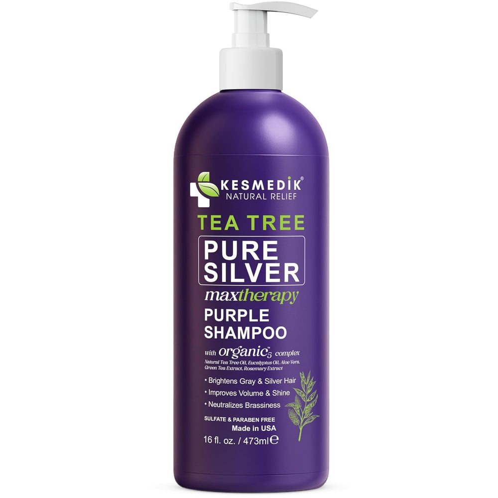 KESMEDIK sulfate-free badge with product emphasizing gentle, color-safe formula