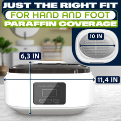 KETAR open 3400ml tub showing roomy interior for full hand and foot coverage