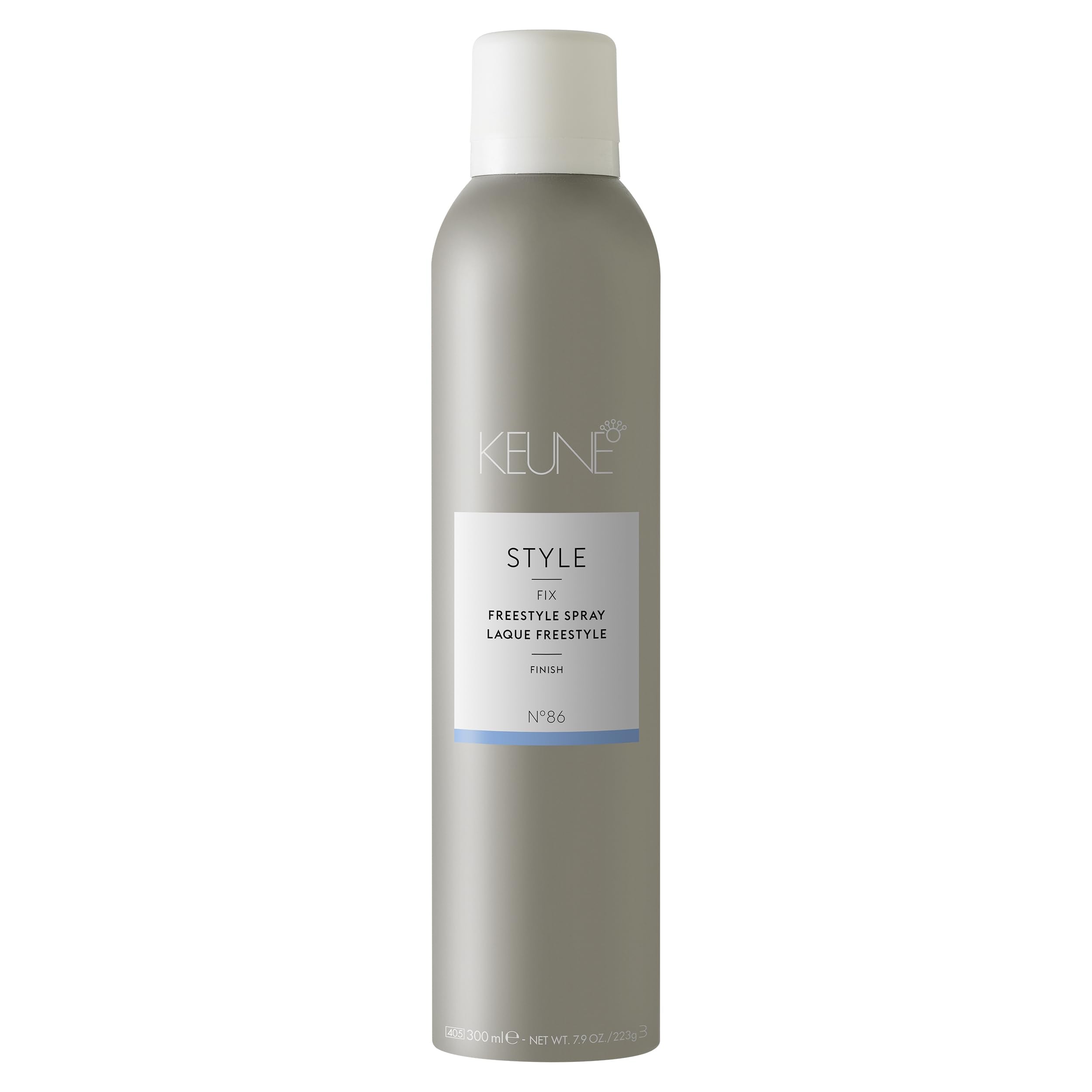 KEUNE front packaging showing bottle and branding, clear professional finish