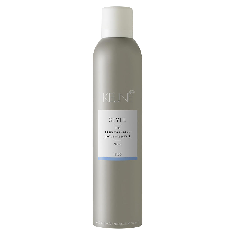 KEUNE front packaging showing bottle and branding, clear professional finish