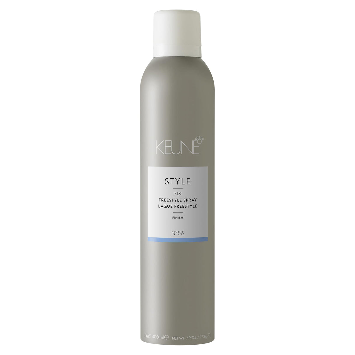 KEUNE front packaging showing bottle and branding, clear professional finish