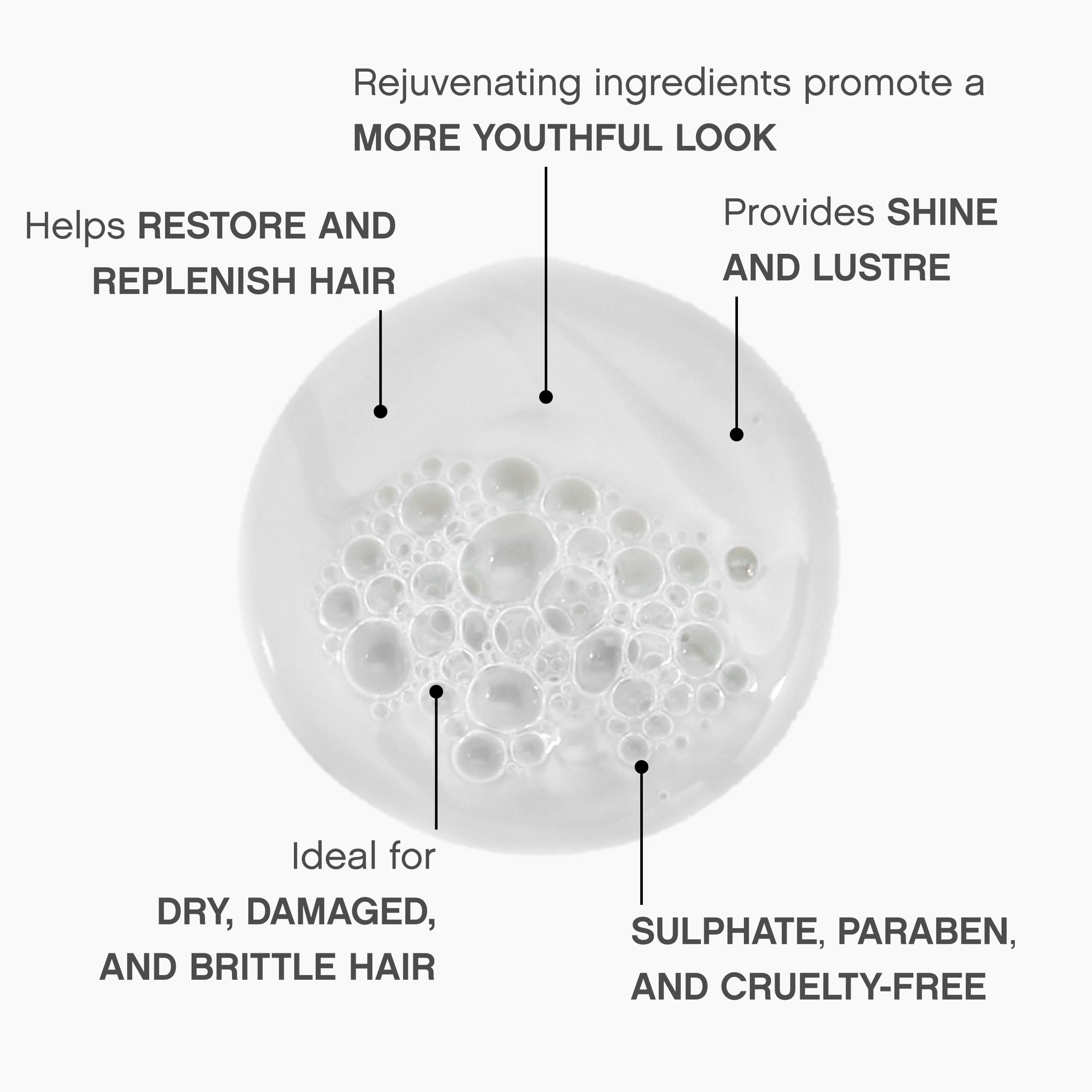KEVIN.MURPHY baobab seed oil close-up highlighting nourishing property