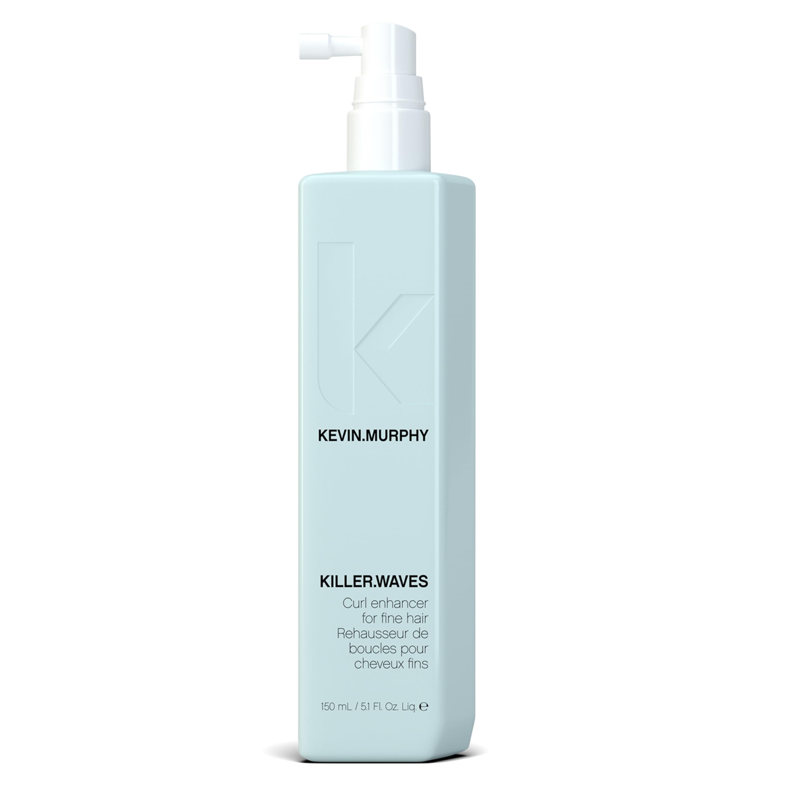 KEVIN.MURPHY bottle front highlighting sleek design for easy styling