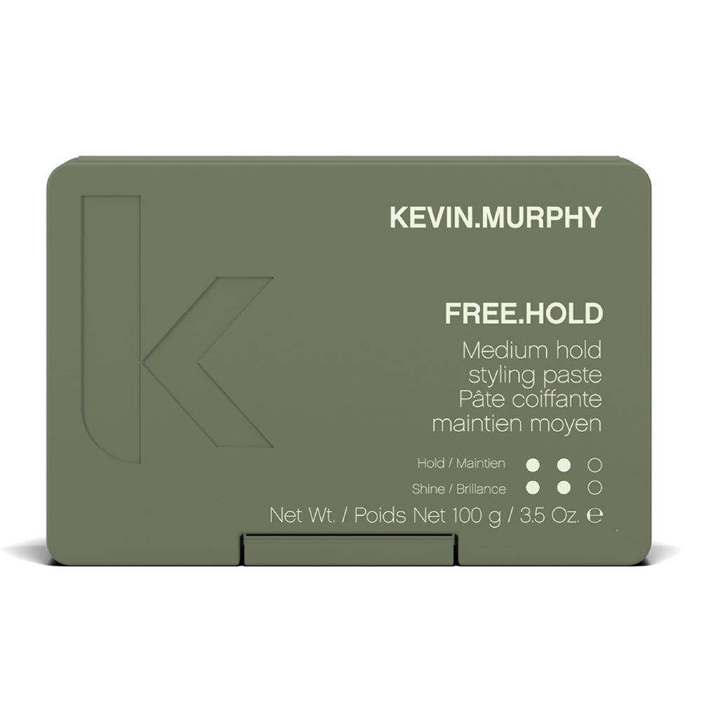 KEVIN.MURPHY FREE.HOLD front jar showing packaging and quick identification benefit