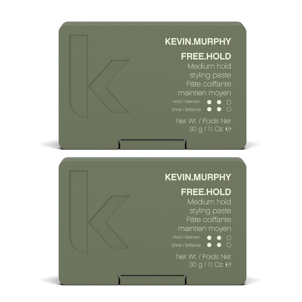 KEVIN.MURPHY Free.Hold front packaging showing compact travel-ready pots and branding