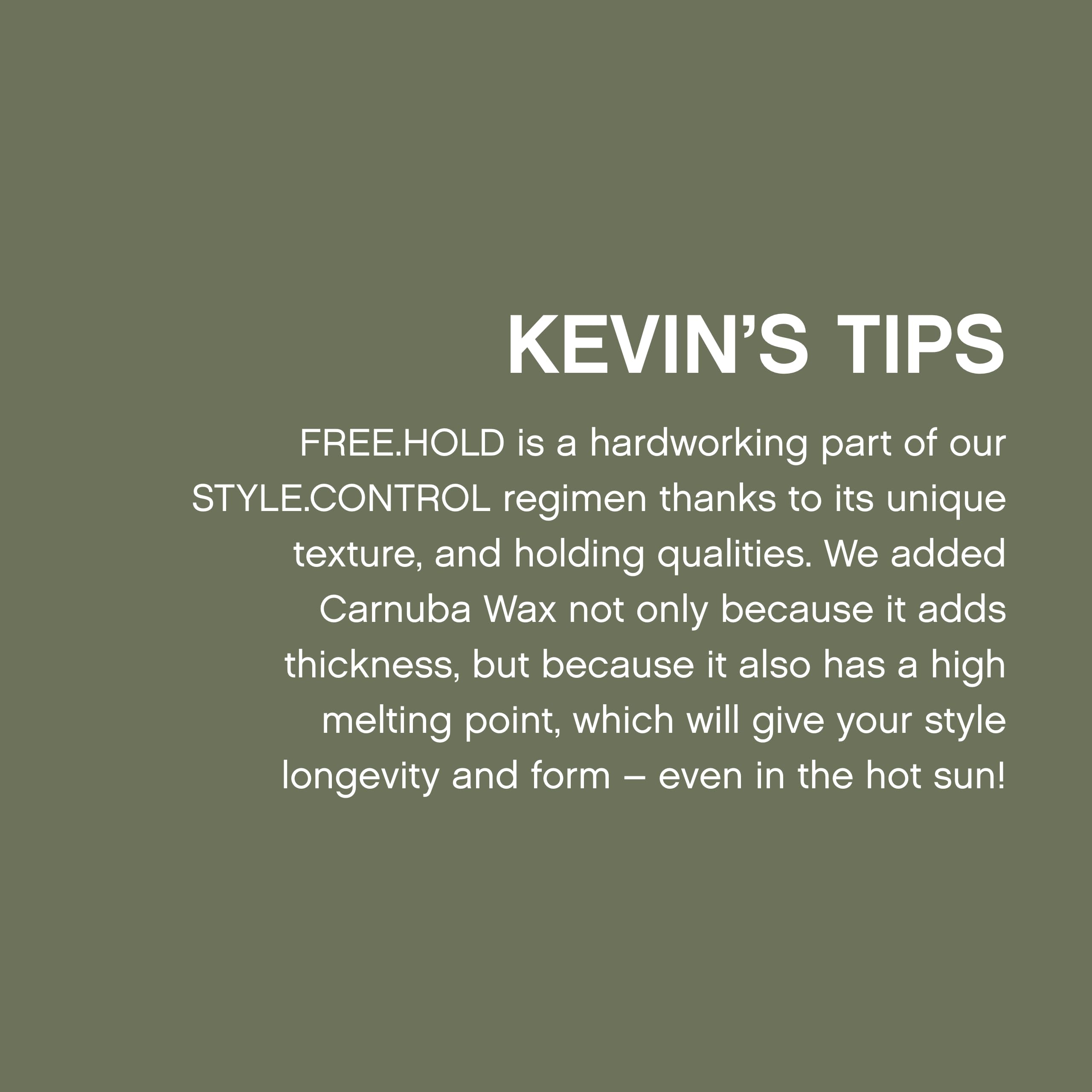 KEVIN.MURPHY 3.5 oz jar beside everyday items to show compact travel benefit