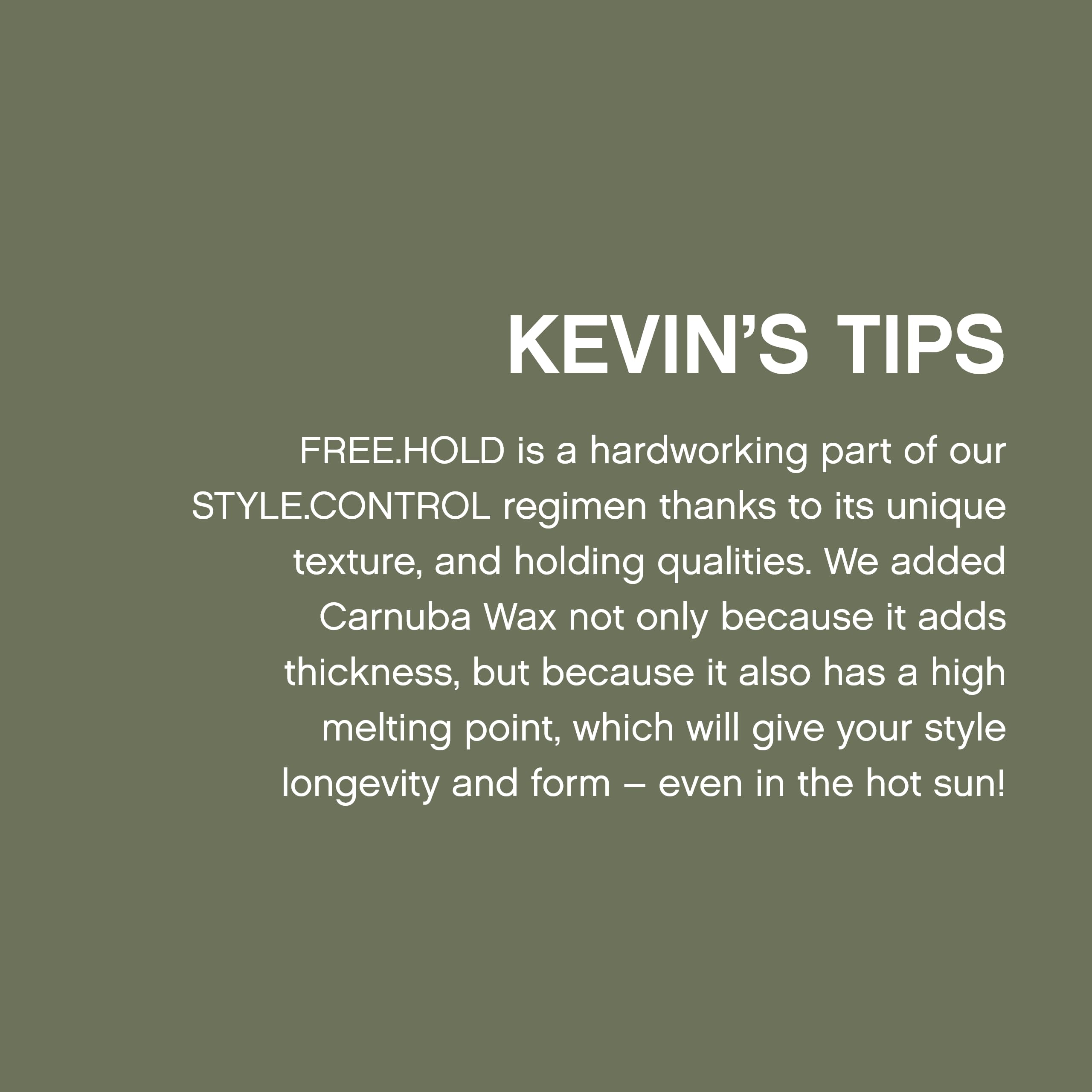 KEVIN.MURPHY Free.Hold next to a passport to show compact travel-friendly size
