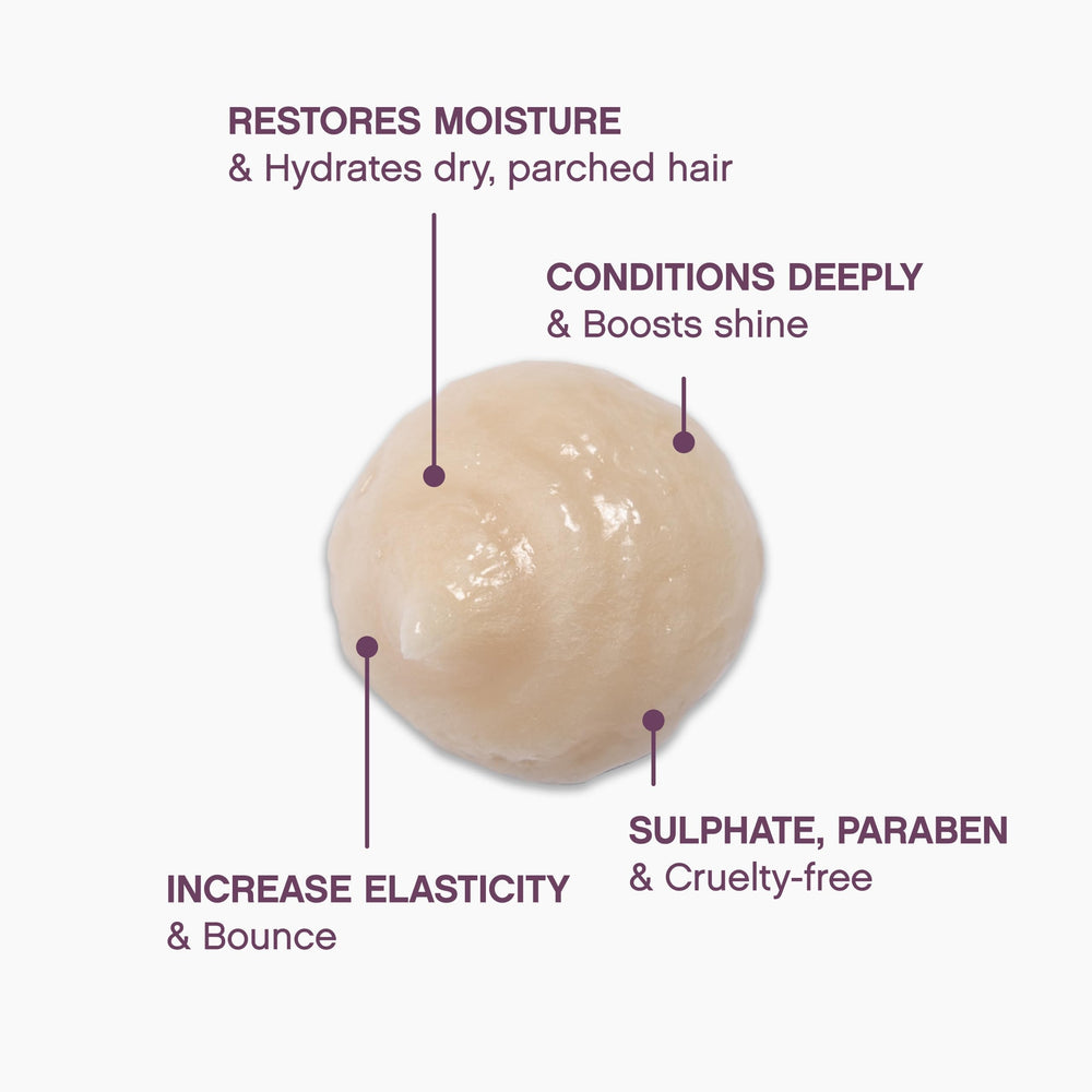 KEVIN.MURPHY applying masque to hair demonstrating smoothing benefit