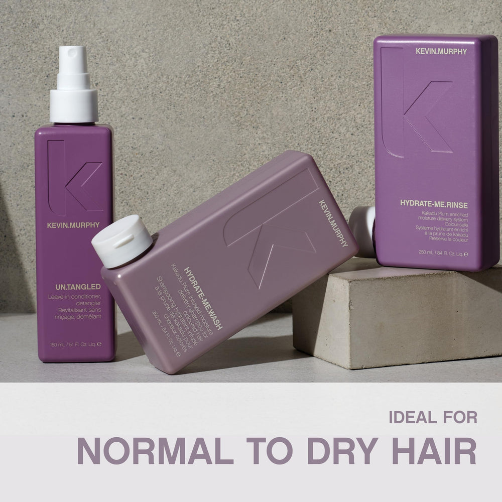 KEVIN.MURPHY shampoo poured into palm showing smooth consistency and control