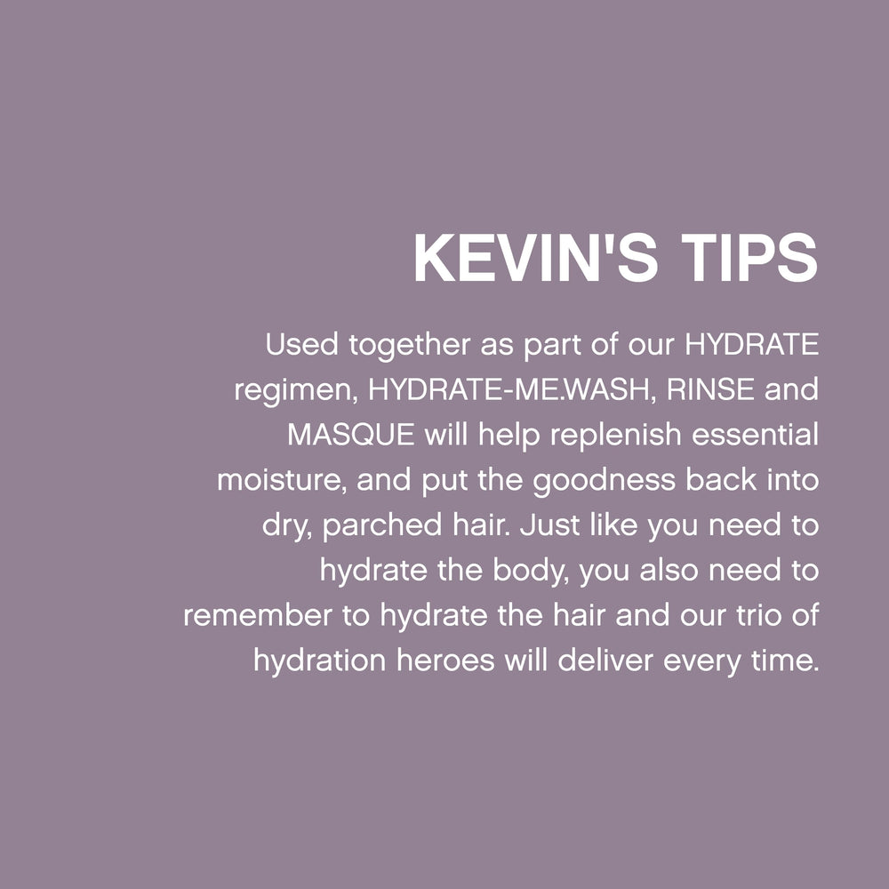 KEVIN.MURPHY bottle in hand for scale illustrating travel-friendly 8.4 fl oz size