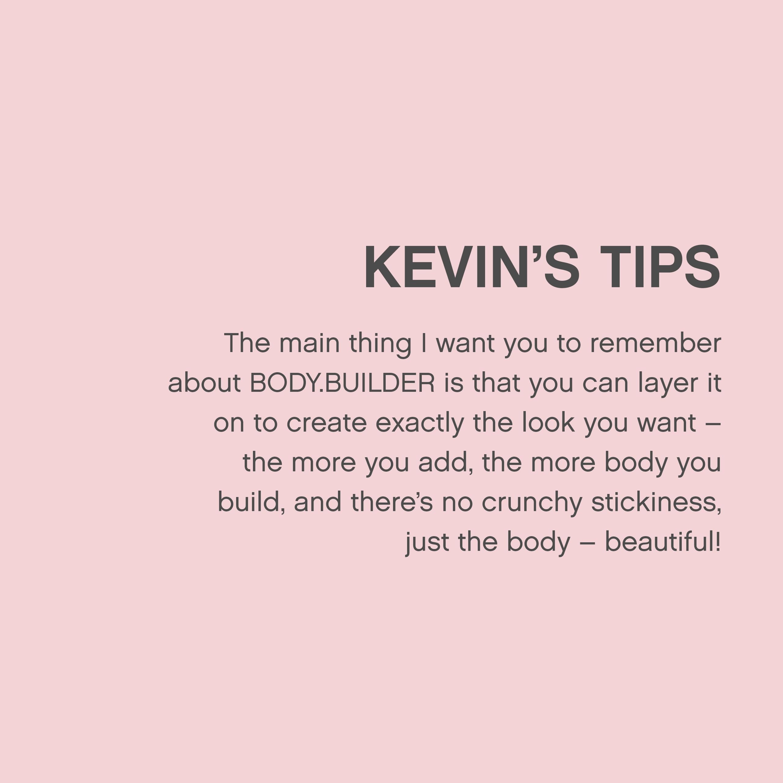 KEVIN.MURPHY label close-up highlighting tangerine peel oil and clean formulation for ingredient transparency benefit