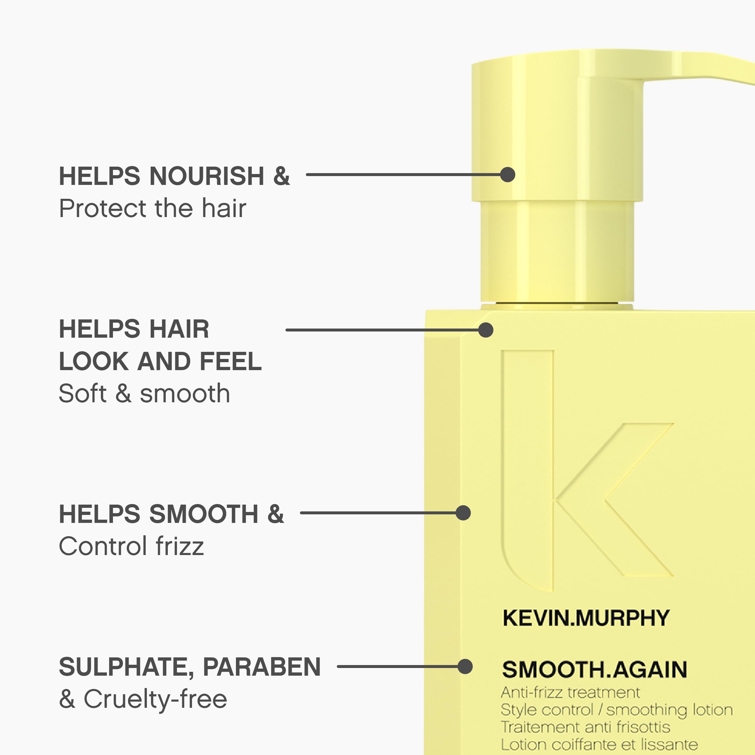KEVIN.MURPHY applying product to damp hair for easier styling benefit