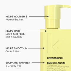 KEVIN.MURPHY applying product to damp hair for easier styling benefit