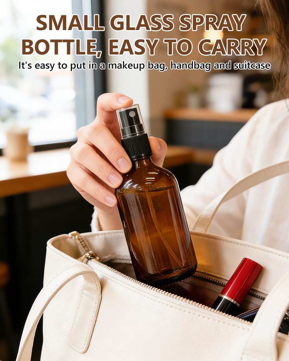 KEYWING misting facial spray in use for lightweight hydration benefit