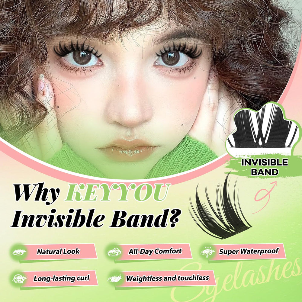 KEYYOU applicator brush and tools arranged neatly to show precise placement benefit