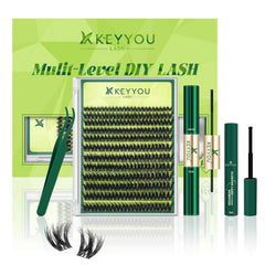 KEYYOU Flora kit front view showing packaging and included tools for quick setup
