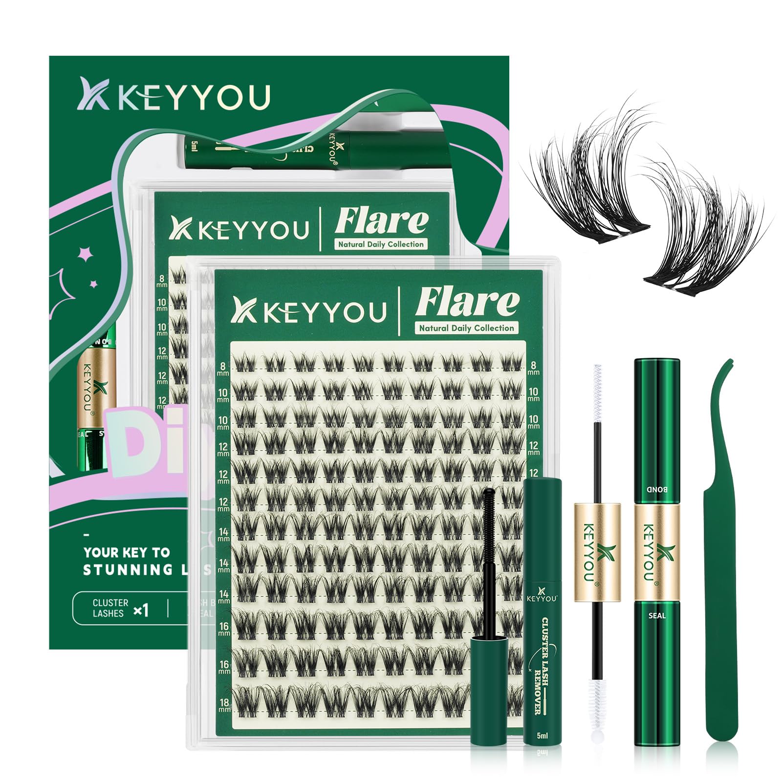 KEYYOU front packaging showing full kit contents and convenience