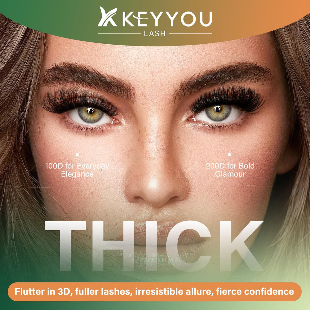 KEYYOU before-and-after eye showing lifted natural-looking volume