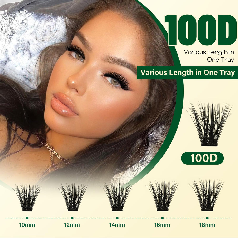 KEYYOU lashes worn with party makeup demonstrating dramatic effect