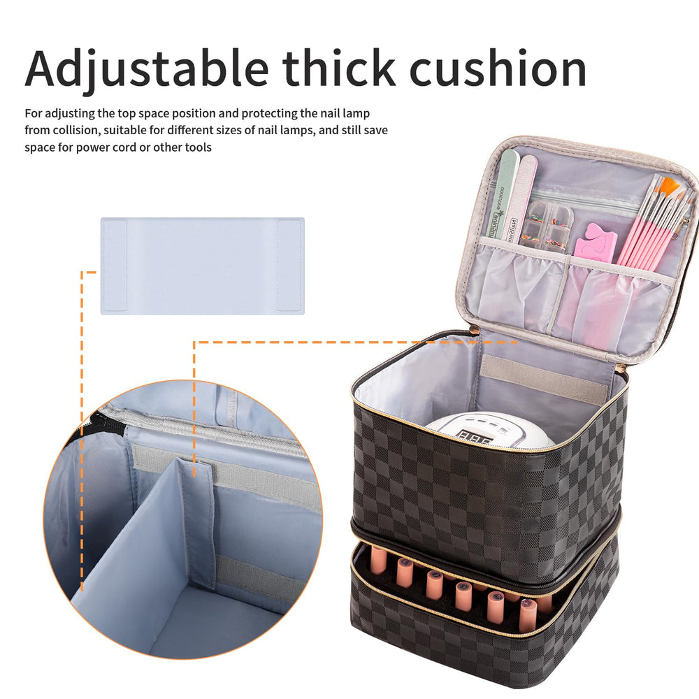 KGMCARE detachable soft dividers close-up, cushions bottles and adapts to sizes benefit
