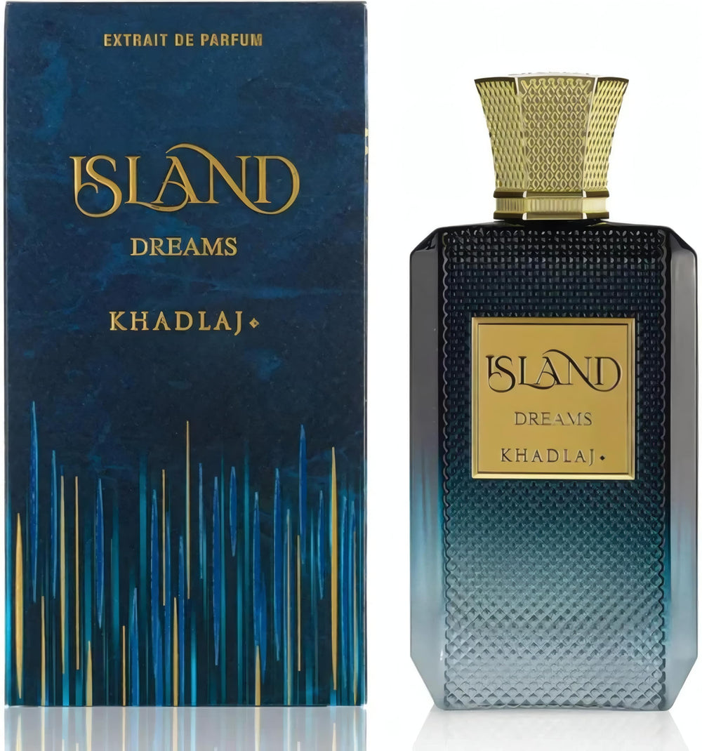 KHADLAJ PERFUMES side profile emphasizing bottle shape and refined design
