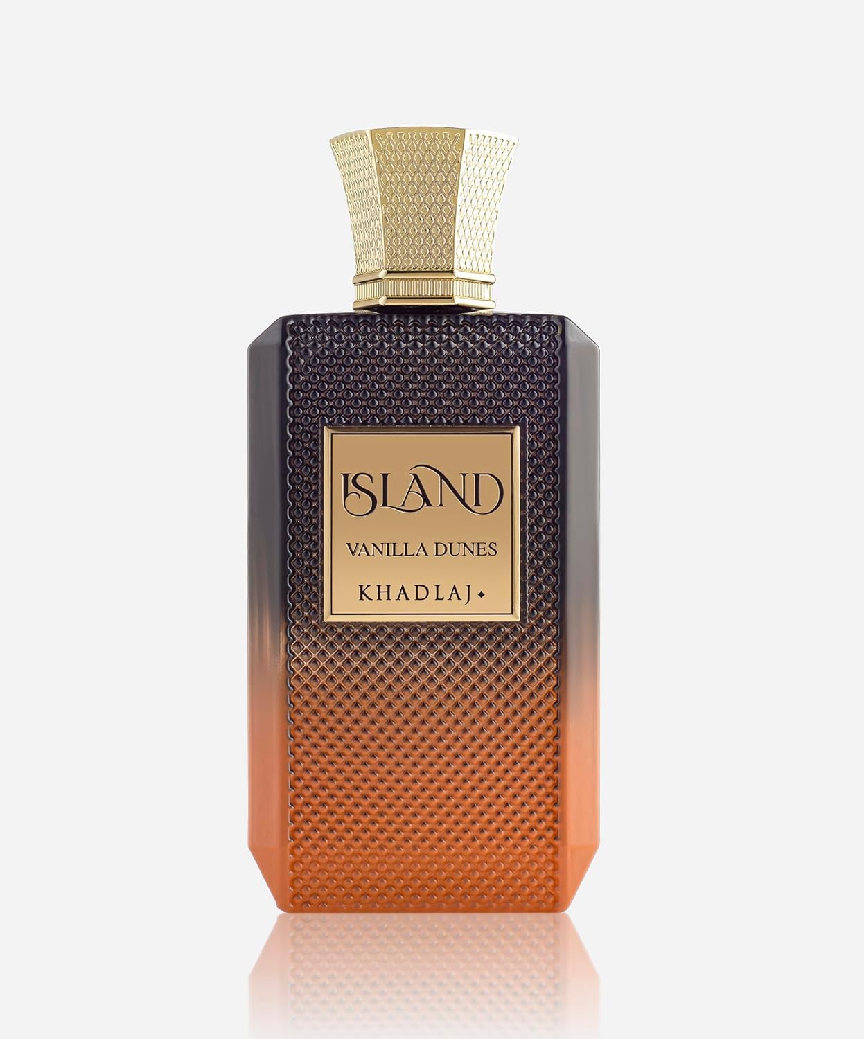 KHADLAJ PERFUMES bottle close-up highlighting texture and label clarity for luxury appeal