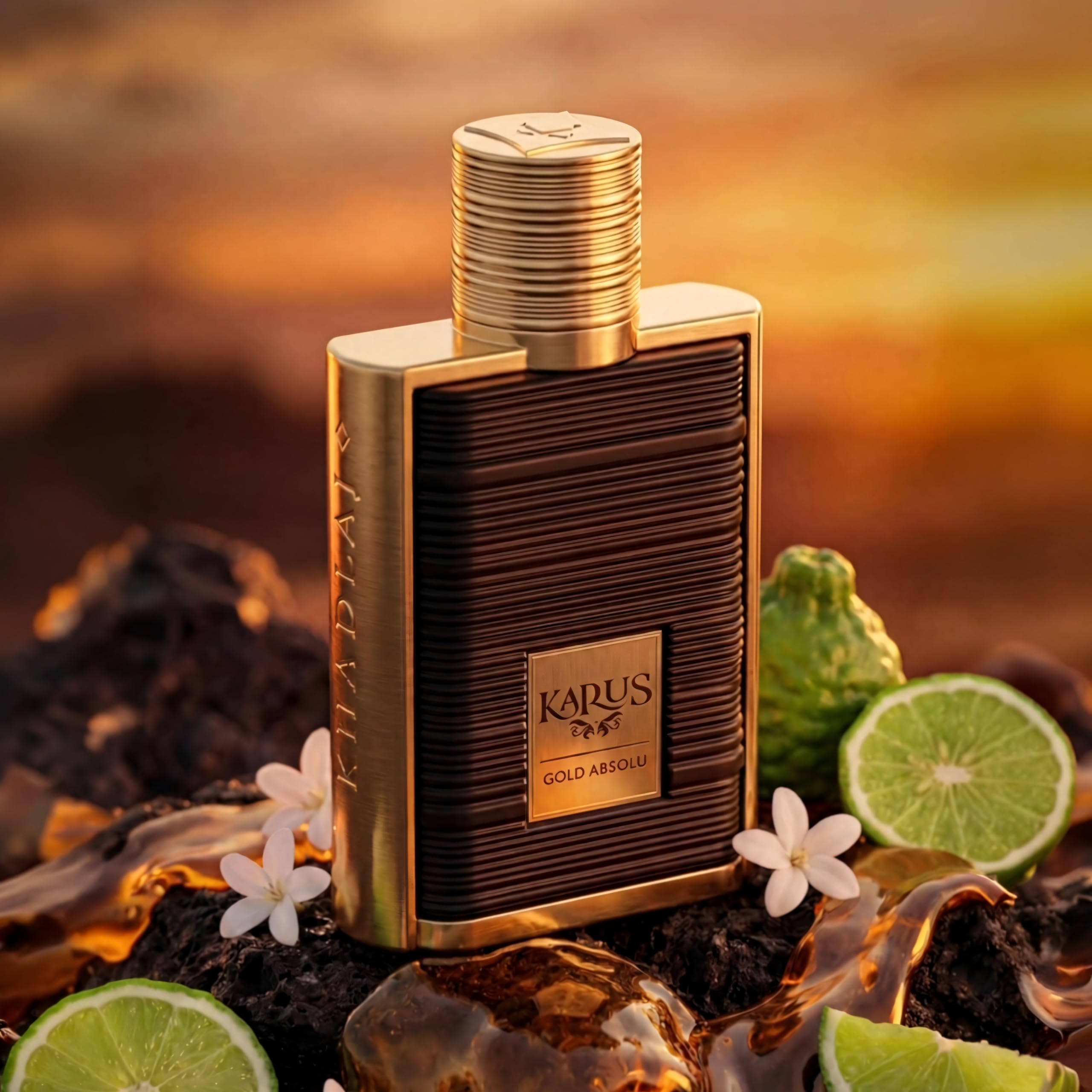 KHADLAJ PERFUMES cap close-up showing detail and secure closure benefit