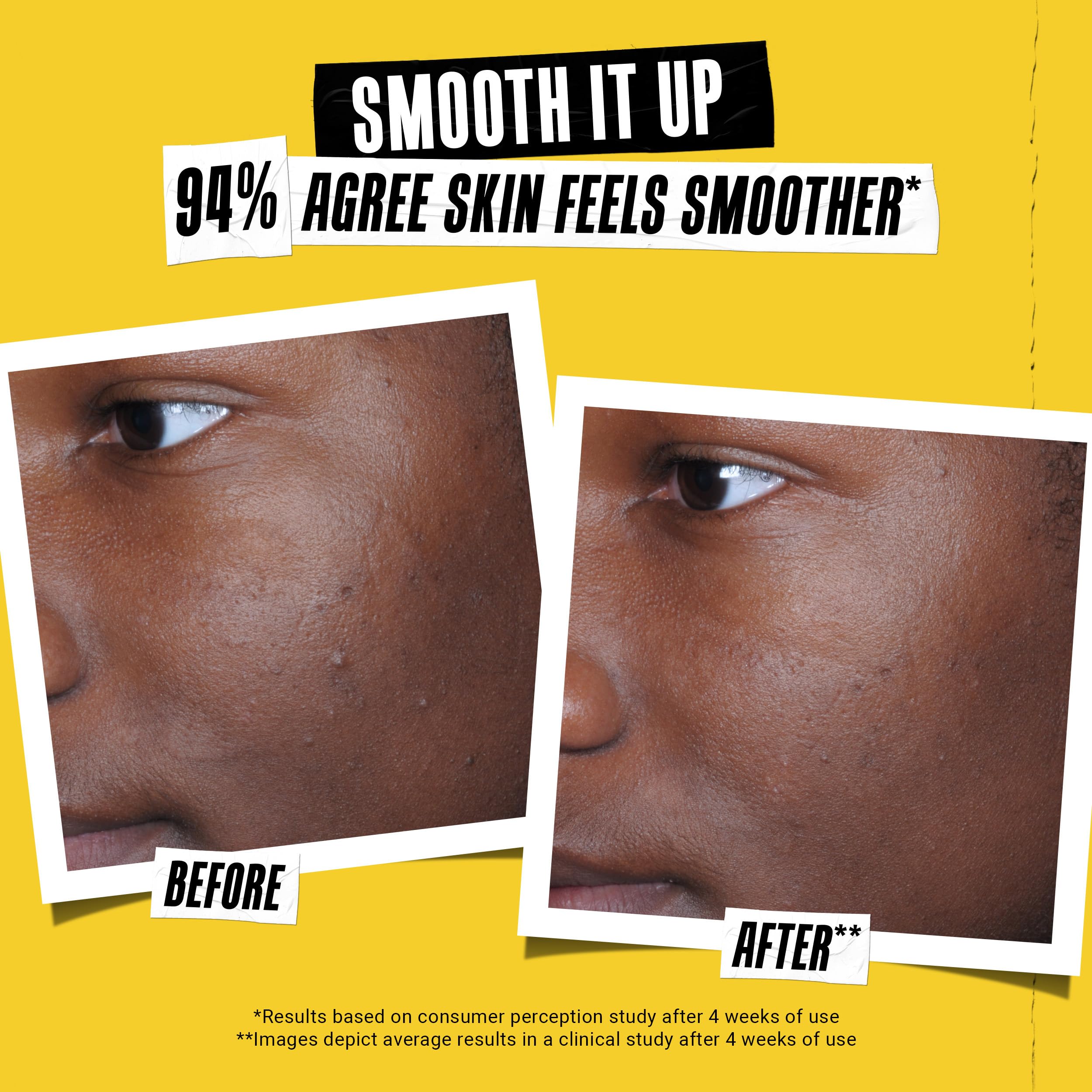 Kiehl's serum applied on hand illustrating invisible finish and smoothness