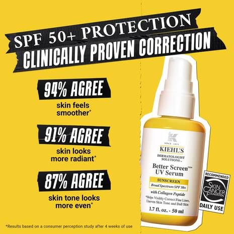 Kiehl's pump dispenser detail for controlled serum application and hygiene
