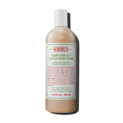 Kiehl's front packaging of the 16.9 fl oz gentle shower gel showing product benefit