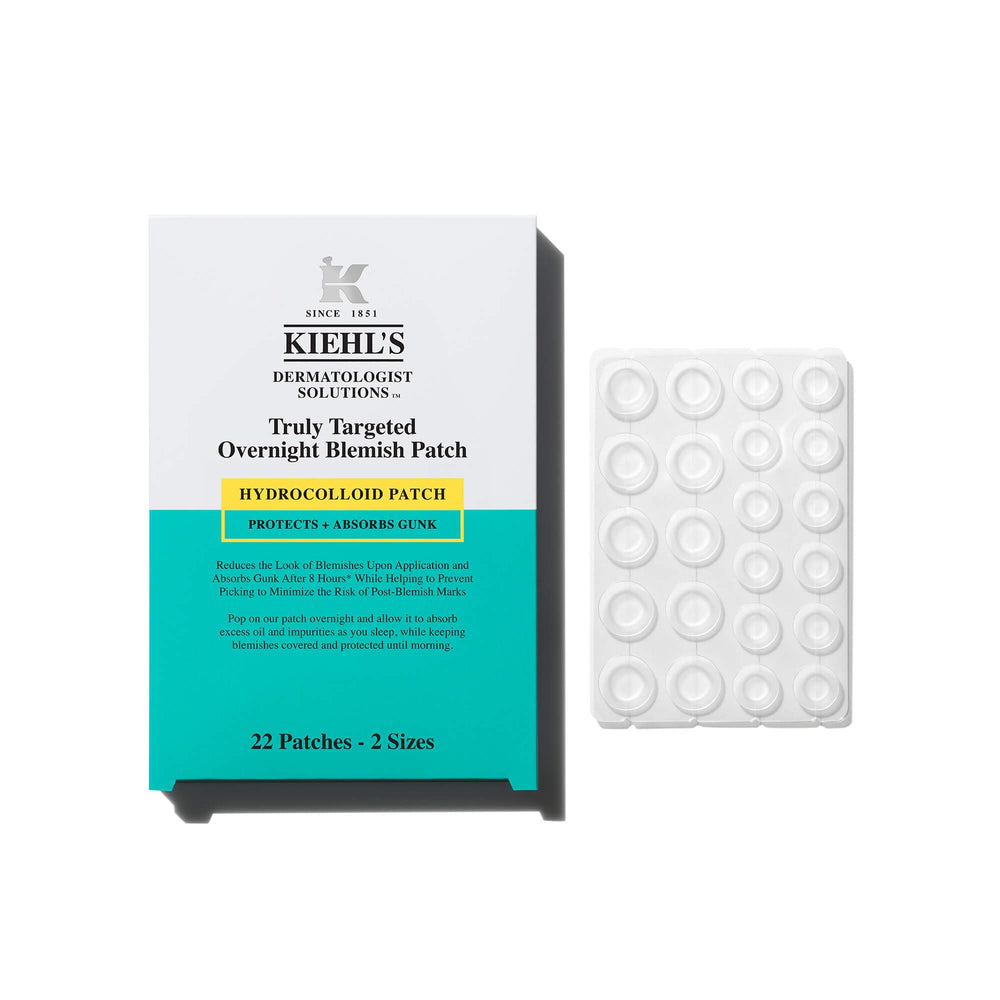 Kiehl's front packaging view showing count and travel-ready benefit