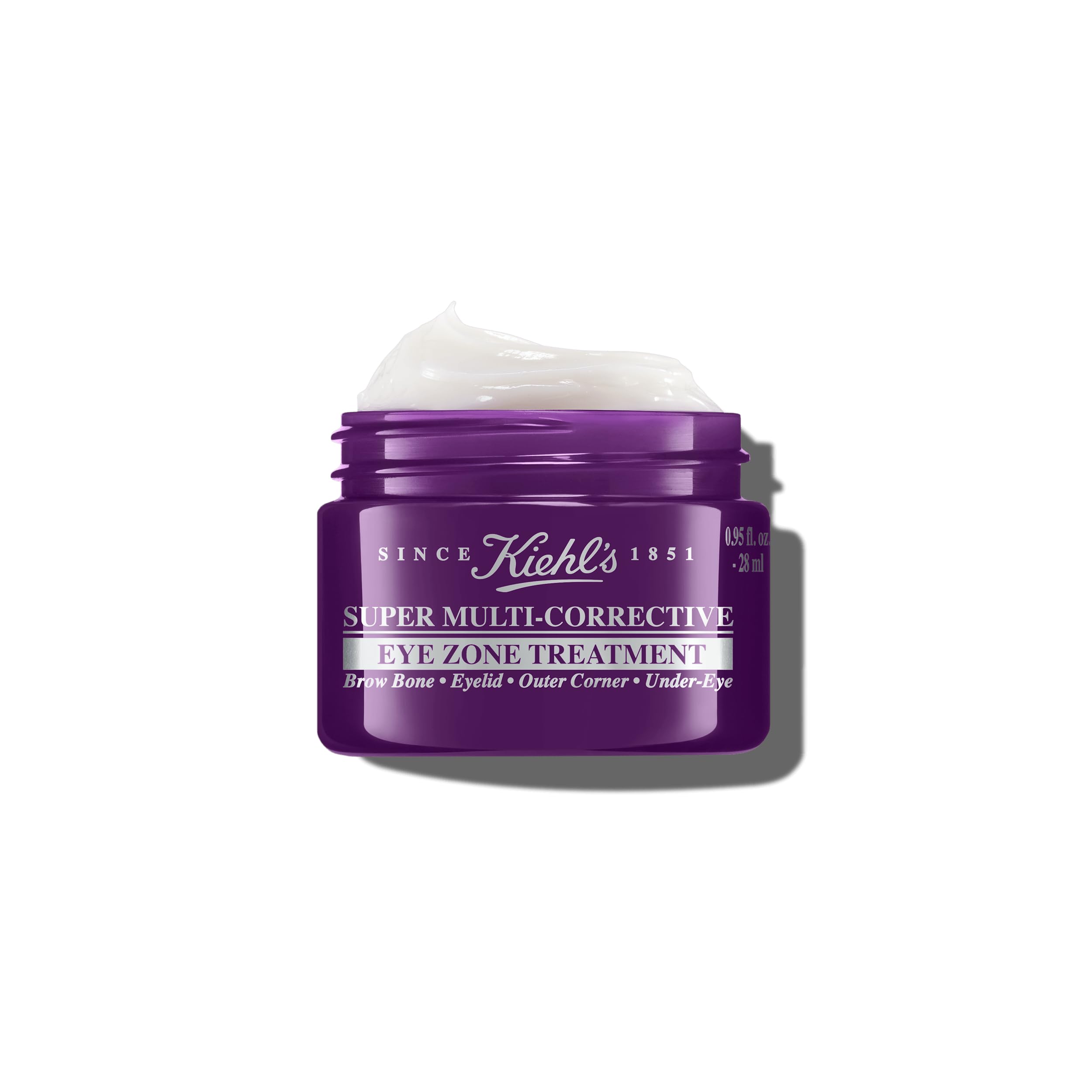 Kiehl's front jar view showing sleek packaging and clear labeling for trust